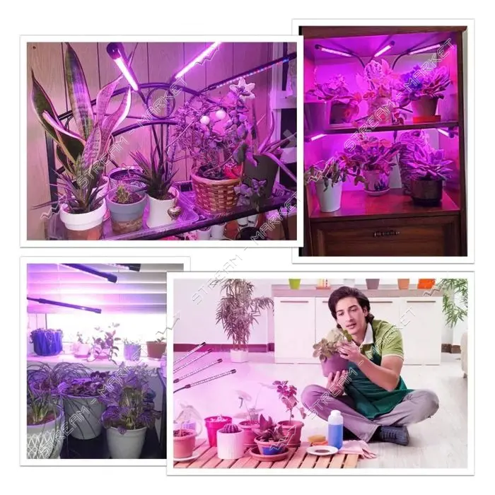 Фито лампа светильник для выращивания растений FITOLAMP 4 LED                                       