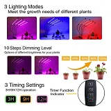 Фито лампа светильник для выращивания растений FITOLAMP 4 LED                                       