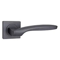 Ручка на розетах YU-TL 06-56036 MBN квадро графит