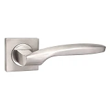 Ручка на розетах YU-TL 06-56036 SN/CР квадро матовый никель