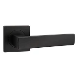 Ручка на розетах YU-TL 06-А2011 mat black престиж матовый черный