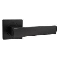 Ручка на розетах YU-TL 06-А2011 mat black престиж матовый черный