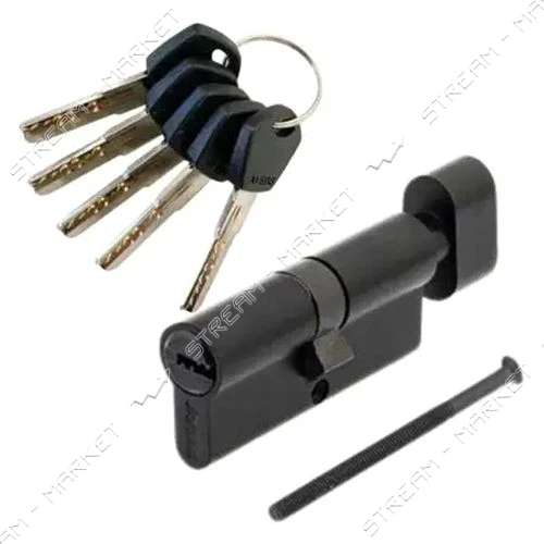 Секрет латунный Avers DM-80-BLM 35/45 лазерный ключ/ключ 5 ключей хром                              