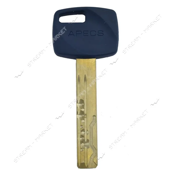 Секрет латунный APECS Premier - XR 95 45/50 NI лазерный ключ/ключ 5 ключей никель