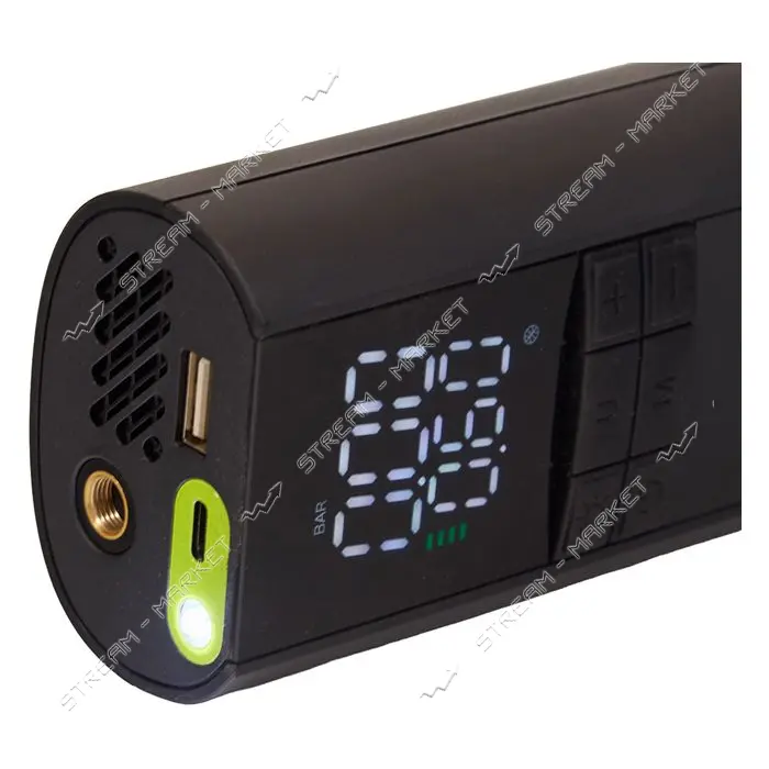 Компрессор Vitol K-35 3в1 /7.4V/29.6wh/8000mAh павербанк фонарь