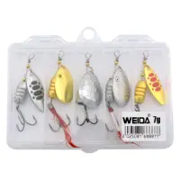 Блесна Weida 7g 5шт                                                                                 