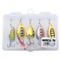 Блесна Weida 8g 5шт                                                                                 