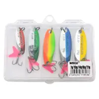 Блесна Weida 7g/10g/14g/18g/21g 5шт                                                                 