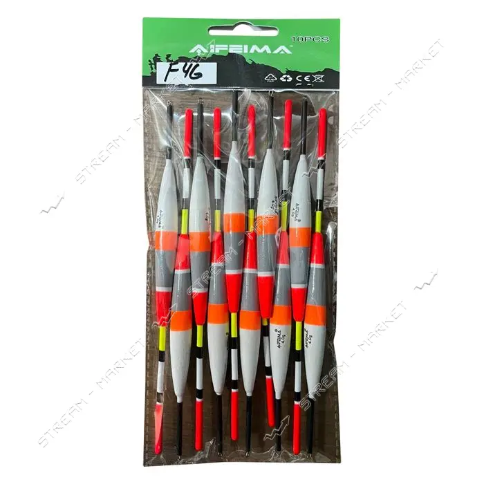 Поплавок Fiema FIORT 4г F46 10шт                                                                    