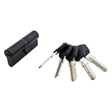 Секрет латунный Avers DM-70-BLM 35/35 лазерный ключ/ключ 5 ключей BLM черный                        