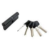 Секрет латунный Avers DM-90-BLM 45/45 лазерный ключ/ключ 5 ключей BLM черный                        