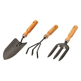 MASTERTOOL 14-6099 Набор садового инструментуа Garden WOOD 3 шт                                     