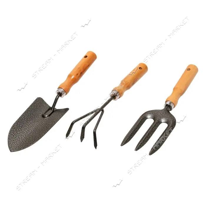 MASTERTOOL 14-6099 Набор садового инструментуа Garden WOOD 3 шт                                     