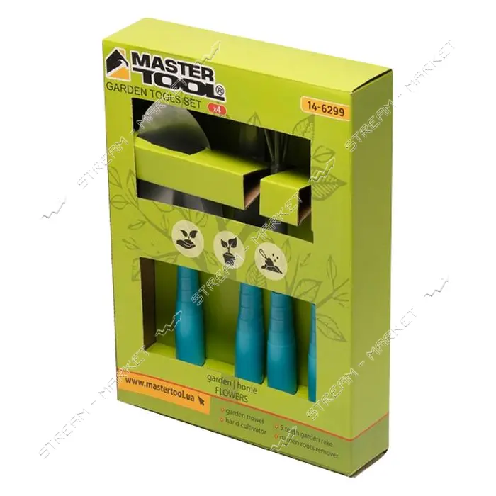 Набор садового инструмента Mastertool 14-6299 Garden PP 4шт                                         