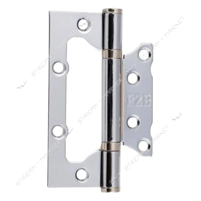 Петля стальная FZB 100х70 Бабочка СР хром