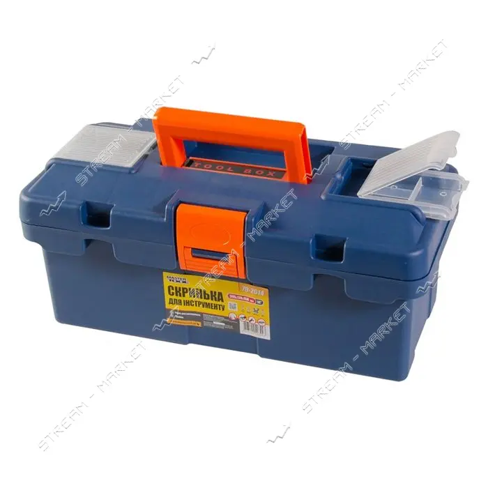 Ящик для инструмента Mastertool 79-2614 ABS пластик пластиковые замки 14" 345х170х150мм