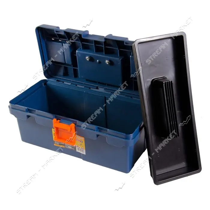 Ящик для инструмента Mastertool 79-2614 ABS пластик пластиковые замки 14" 345х170х150мм