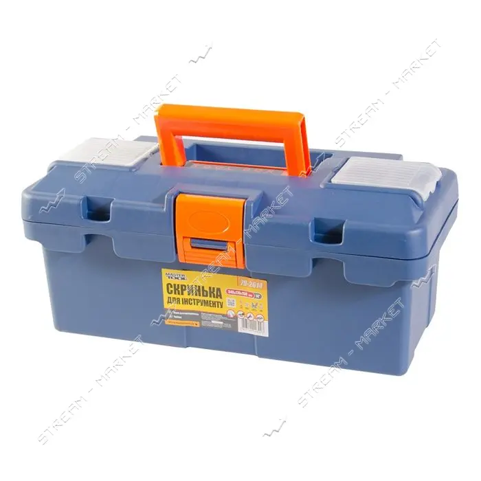 Ящик для инструмента Mastertool 79-2614 ABS пластик пластиковые замки 14" 345х170х150мм