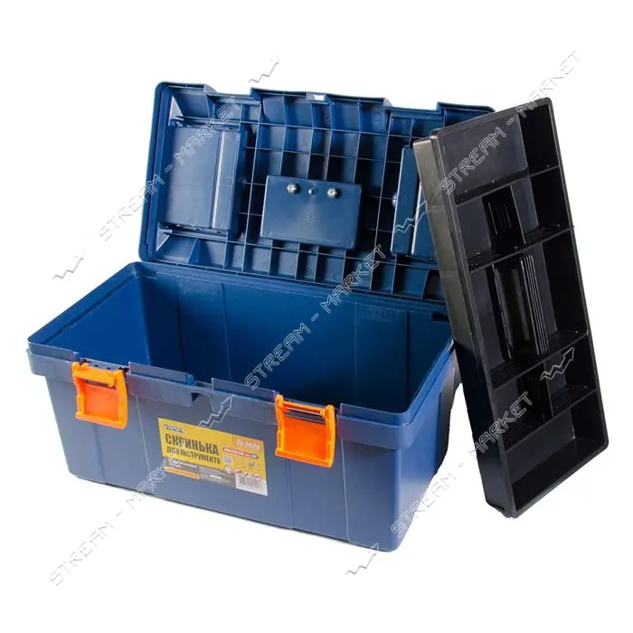 Ящик для инструмента Mastertool 79-2620 ABS пластик пластиковые замки 20" 500х270х245мм             