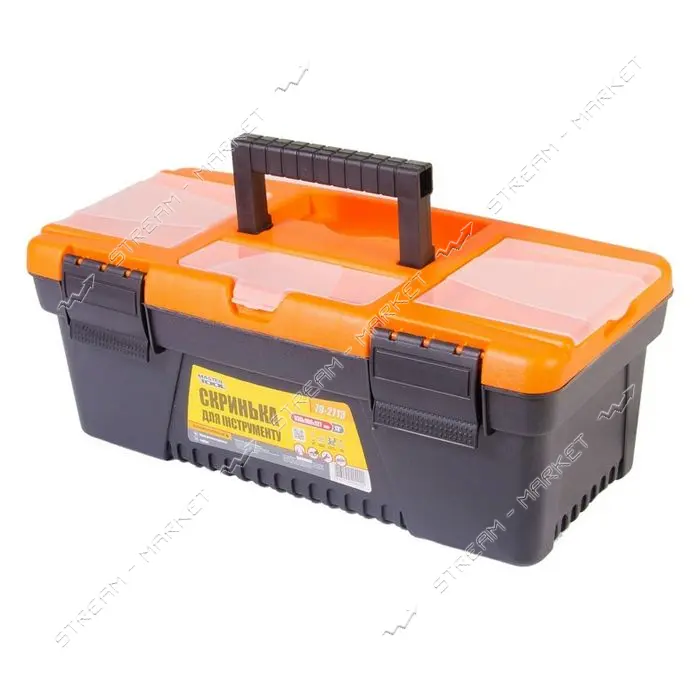 Ящик для инструмента Mastertool 79-2713 ABS пластик пластиковые замки 13" 330х160х127мм