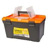 Ящик для инструмента Mastertool 79-2717 ABS пластик пластиковые замки 17" 432х248х240мм             