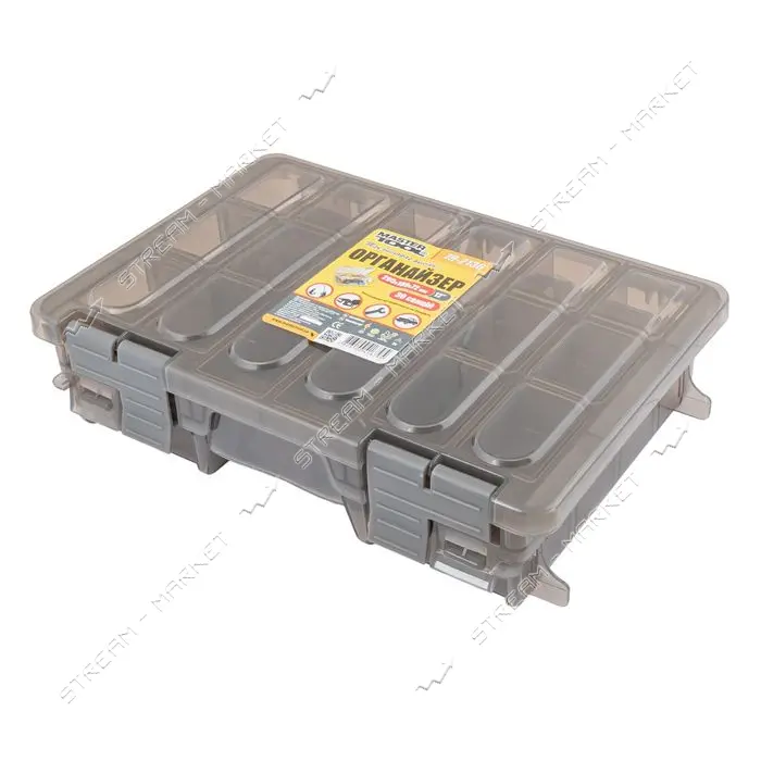 Органайзер Mastertool 79-2136 двусторонний 30 секций 12" 295х186х72мм