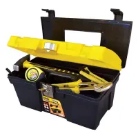 Ящик для инструмента Mastertool 79-2039 ABS пластик металлические замки 16" 405х225х205мм           