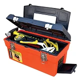 Ящик для инструмента Mastertool 79-2105 ABS пластик металлические замки 16.5" 420х225х210мм         