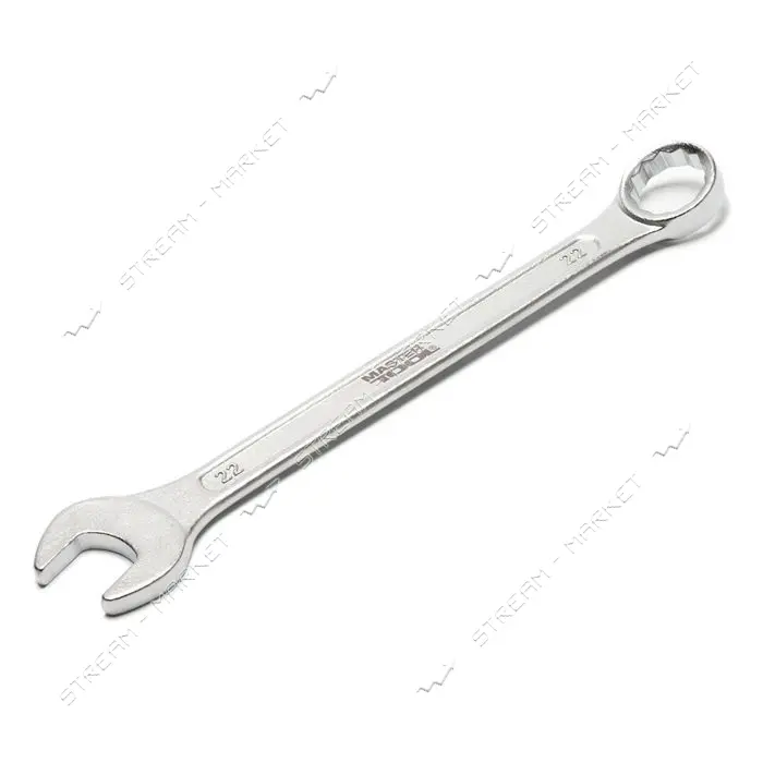 Ключ Mastertool 71-9022 комбинированний 22мм CRV standard