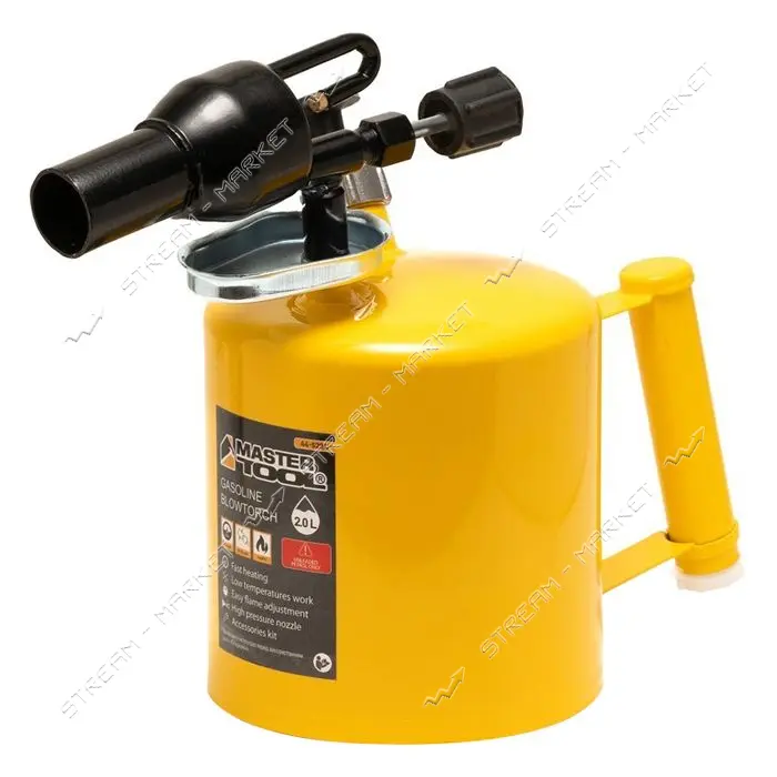 Лампа паяльная Mastertool 44-5220 2л 1100С 32мм 1200г/час 0.25 МПа