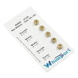 Комплект жиклеров форсунок Whicepart Cod для газовых плит под природный газ 5 шт M6x0.75мм          