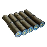Нить обувная 375 20м капроновая 10шт хаки                                                           