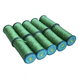 Нить обувная 375 20м капроновая 10шт зеленая                                                        