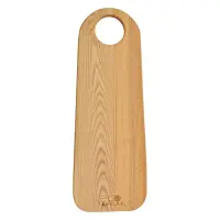 Доска деревянная ECO TABULAS овальная продолговатая с отверстием                                    