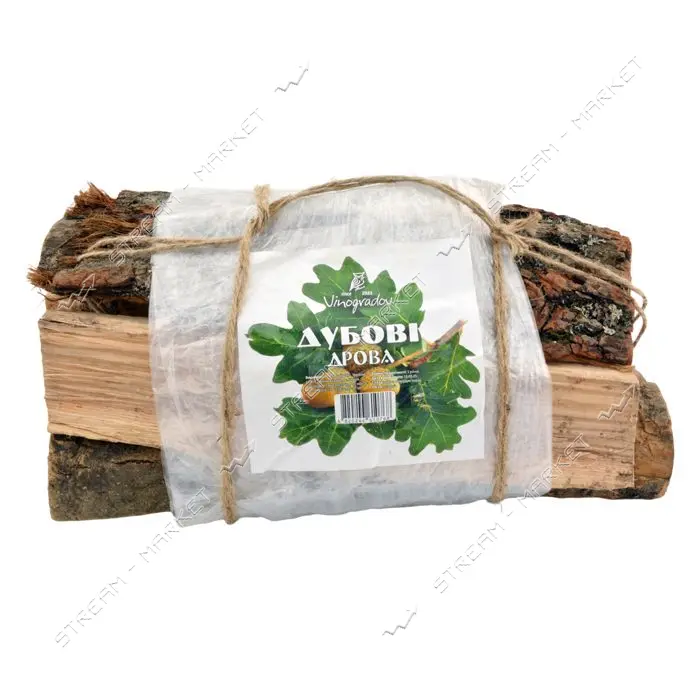 Дрова дубовые Vinogradov колотые 6кг