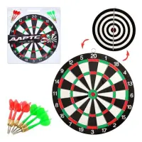 Дартс двухсторонний 17" дротики с иголкой 6шт 44х47х2см                                             