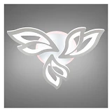 Люстра LED Diasha светодиодная с пультом диммером и подсветкой 55W хром 8х50см