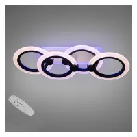 Люстра Diasha LED светодиодная с пультом диммером и подсветкой 50W 12х19х55см                       