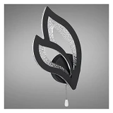 Настенный светодиодный светильник Diasha бра 17W черный 27х18см