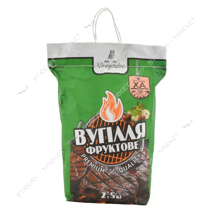 Уголь древесный Premium Фруктовый 2.5кг                                                             