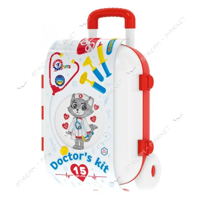 Игрушка ТехноК маленький доктор арт 4753 34.5х25х16см