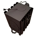 Буржуйка 590x300x400 с радиаторами