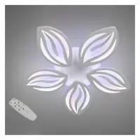 Люстра LED Diasha светодиодная 75Вт 8х55см 8092/5WH LED 3color dimmer белый                         