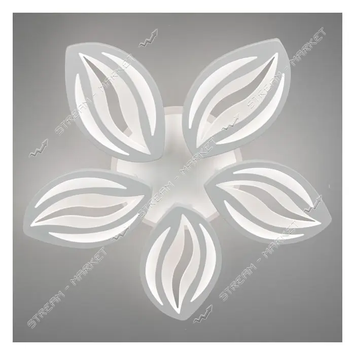 Люстра LED Diasha светодиодная 75Вт 8х55см 8092/5WH LED 3color dimmer белый                         