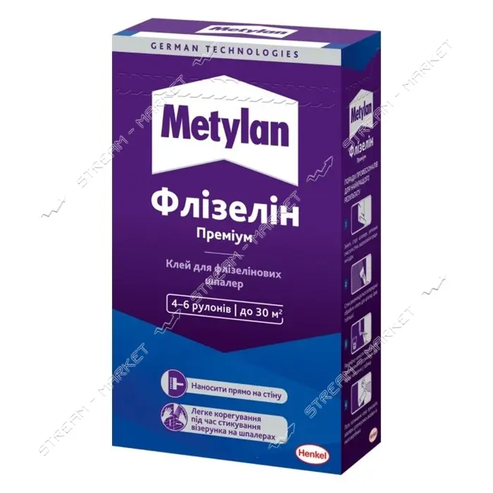 Клей обойный Metylan флизелин 250г сырье Германия