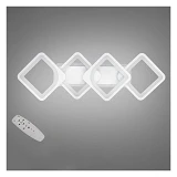 Люстра LED Diasha светодиодная 70Вт 12х22х68см H8060/2 плюс 2WH LED 3color dimmer белый