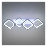 Люстра LED Diasha светодиодная 70Вт 12х22х68см H8060/2 плюс 2WH LED 3color dimmer белый