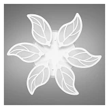 Люстра LED Diasha светодиодная 105Вт 9х36х36см 8028/6WH LED 3color dimmer белый