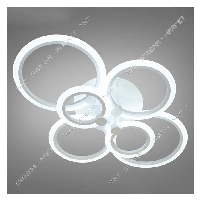 Люстра LED Diasha светодиодная 90Вт 16х57х79см A8022/6WH белый                                      