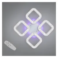 Люстра LED Diasha светодиодная 50Вт 9х36х36см S2205/4WH LED 3color dimmer белый                     